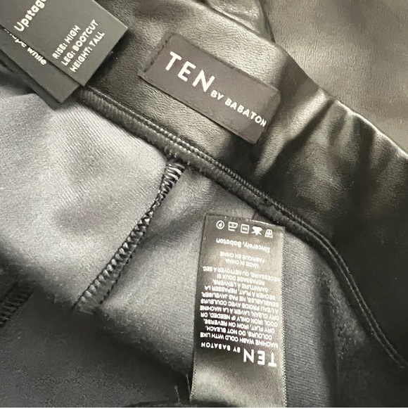 Aritzia, faux leather pants NWT - Picture 8 of 9